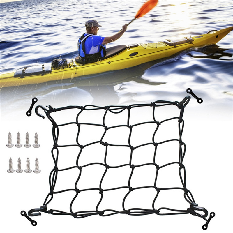 Deck Cargo Net with Lashing Ho - Fishing Kayak Crate avis et prix