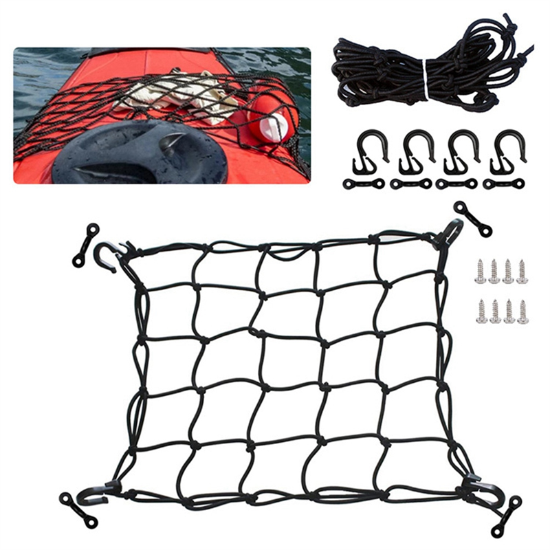 Deck Cargo Net with Lashing Ho - Fishing Kayak Crate avis et prix