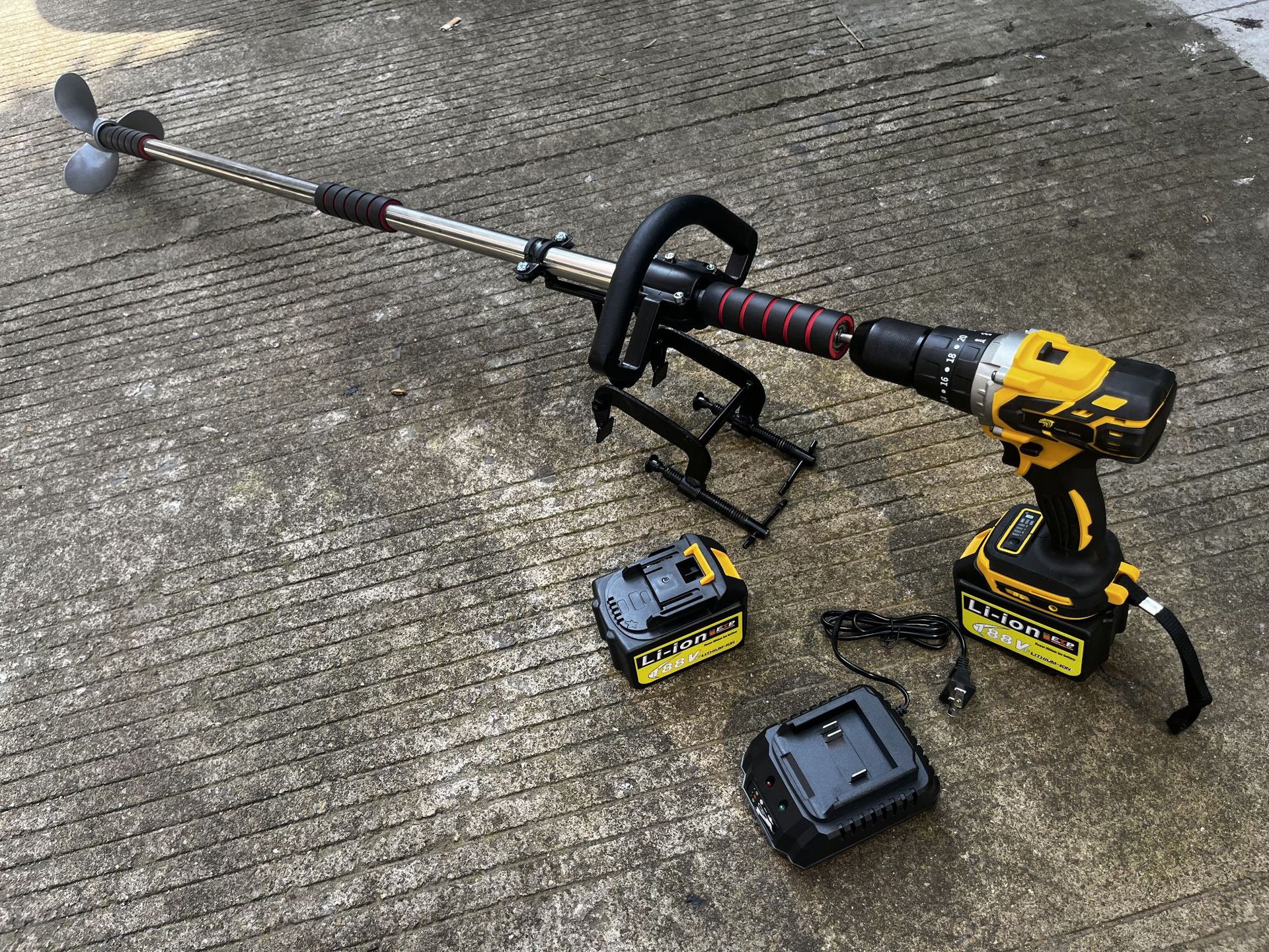 Electric Drill Manual Propelle - Fishing Kayak Trolling Motor avis et prix