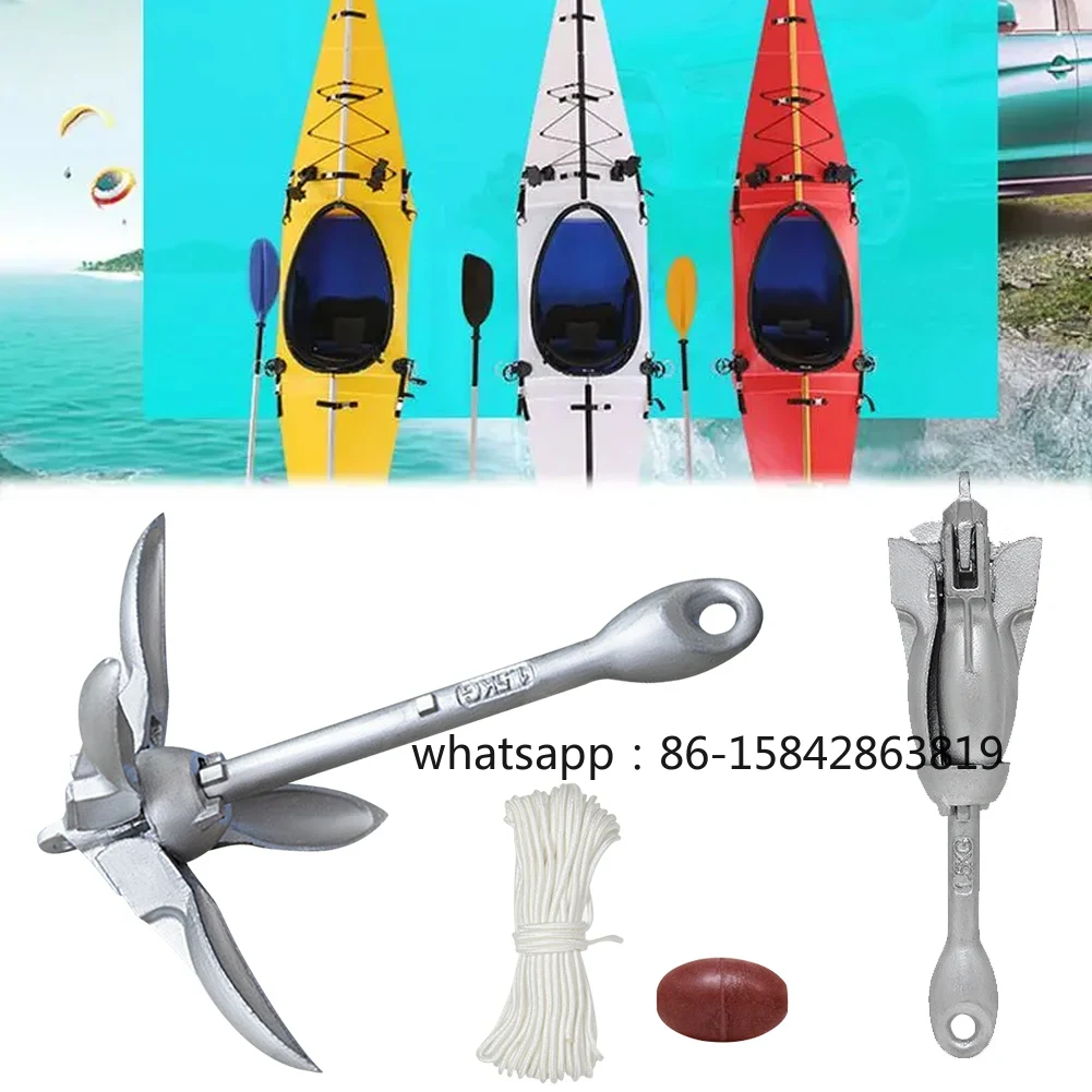 0.7KG 1.5KG Stainless Steel Fo - Fishing Kayak Anchor avis et prix