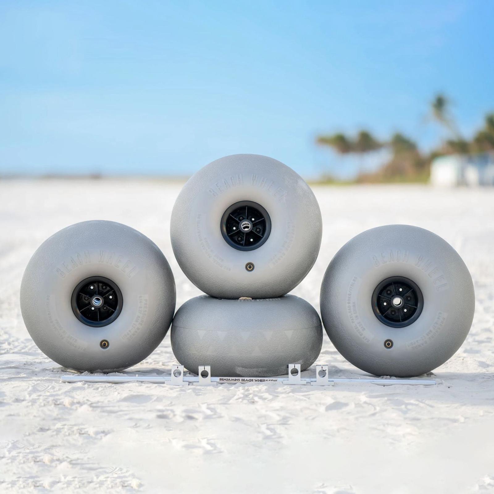 PVC Balloon Wheels for Dinghy  - Fishing Kayak Cart avis et prix