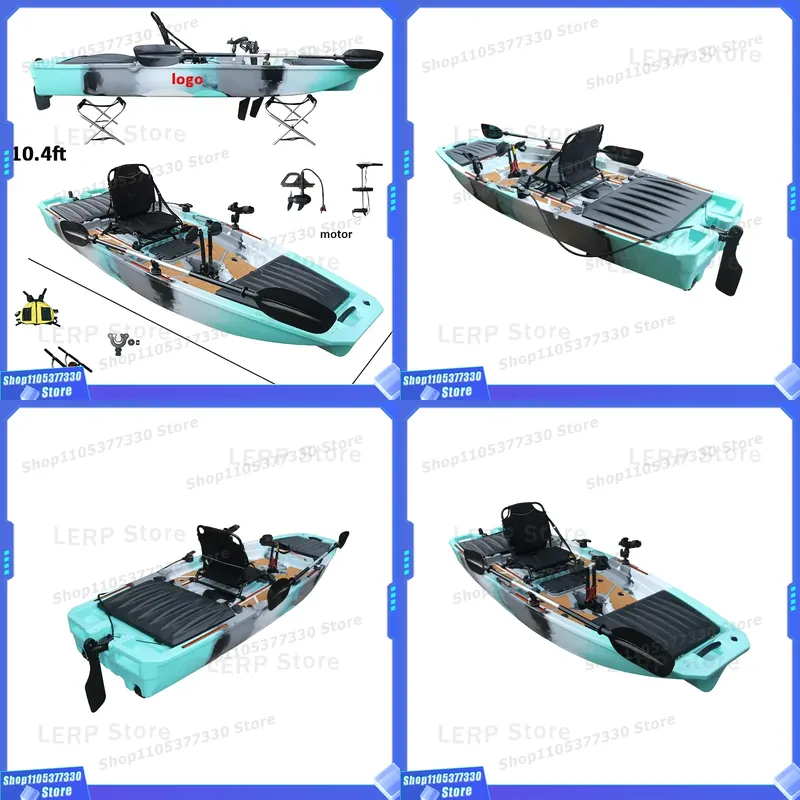 10.4 FT Fin Pedal Drive Kayak  - Fishing Kayak Pedal Drive avis et prix