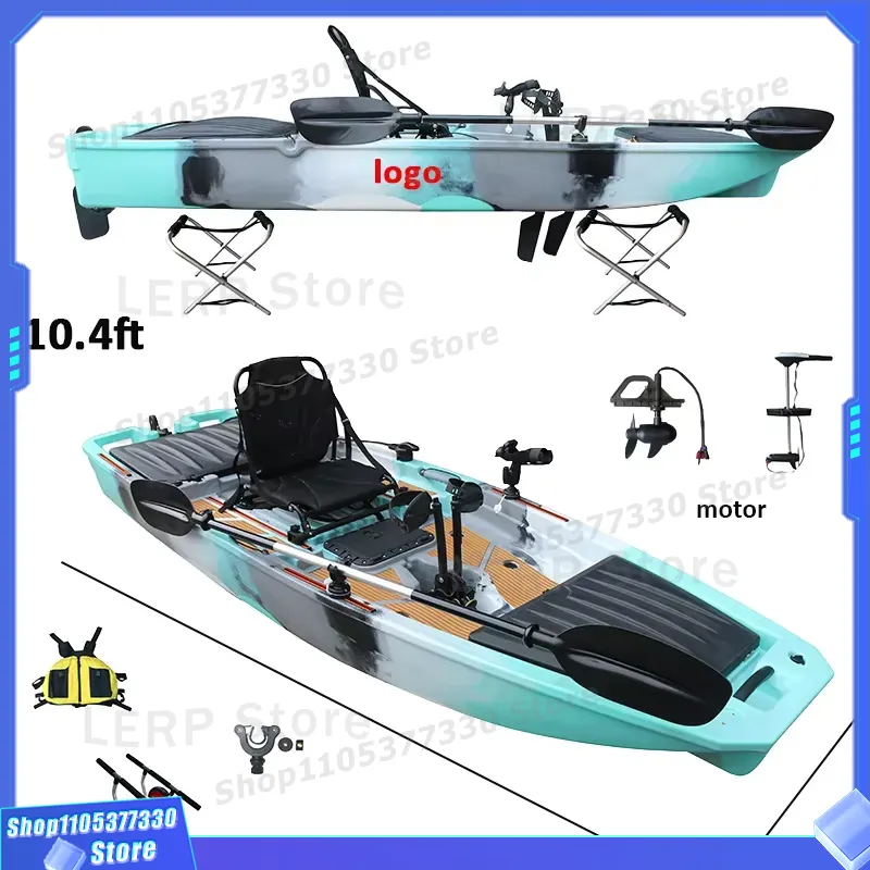 10.4 FT Fin Pedal Drive Kayak  - Fishing Kayak Pedal Drive avis et prix