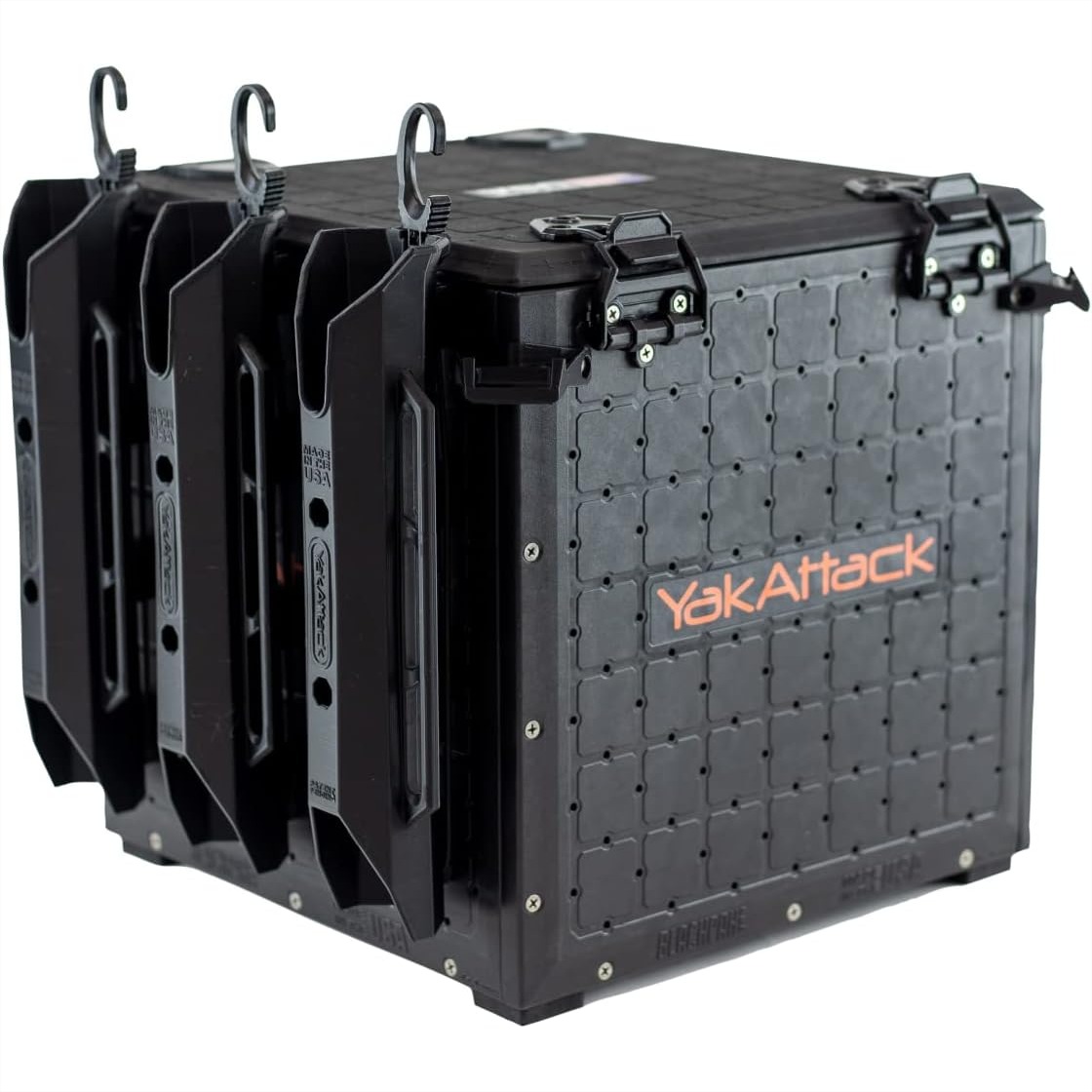 Fishing Crate with 3 Rod Holde - Fishing Kayak Crate avis et prix