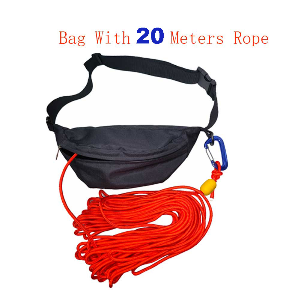 Kayak Rescue Waist Throw Rope  - Fishing Kayak Crate avis et prix