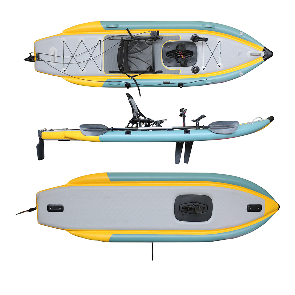 Pedal Propulsion Foldable Infl - Fishing Kayak Sit In avis et prix