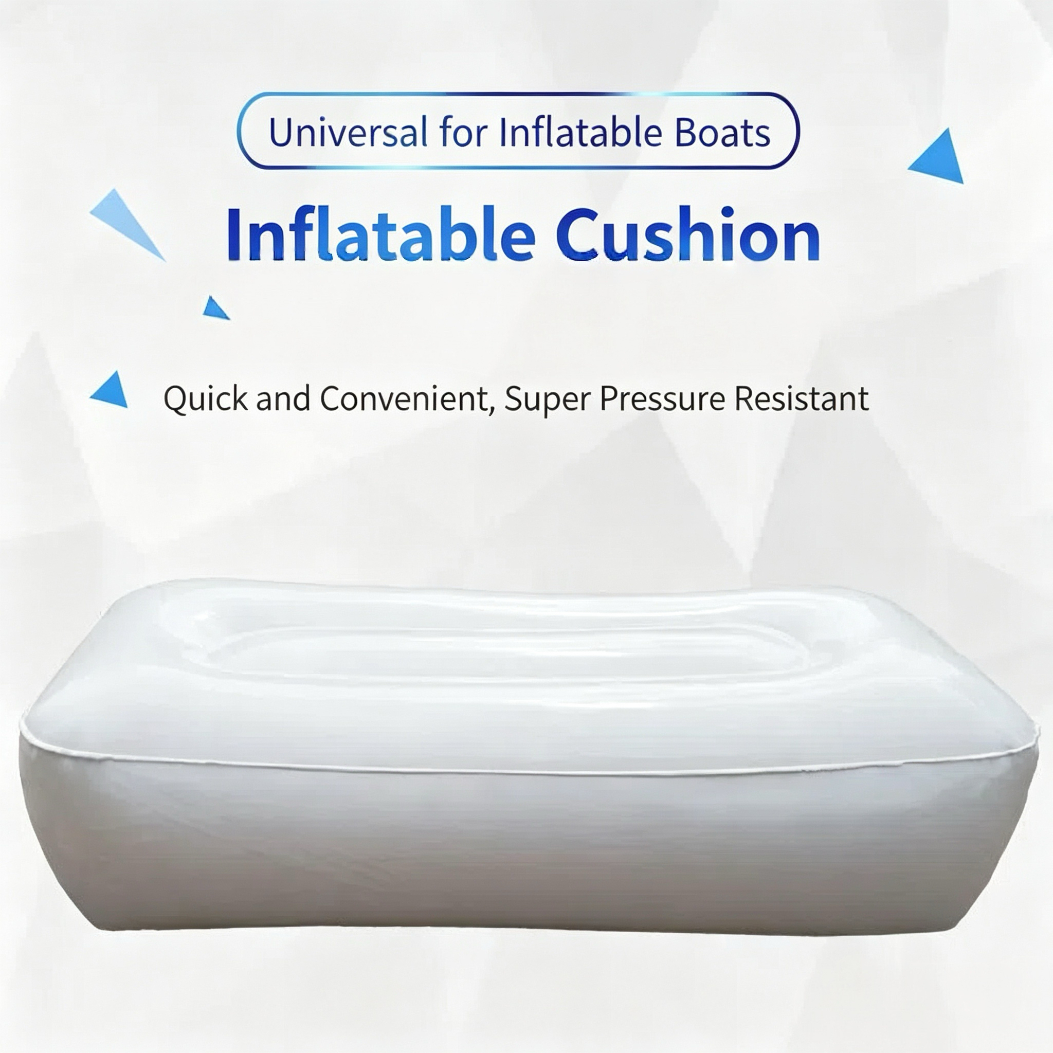 Thickened PVC Inflatable Seat, - Fishing Kayak Seat avis et prix