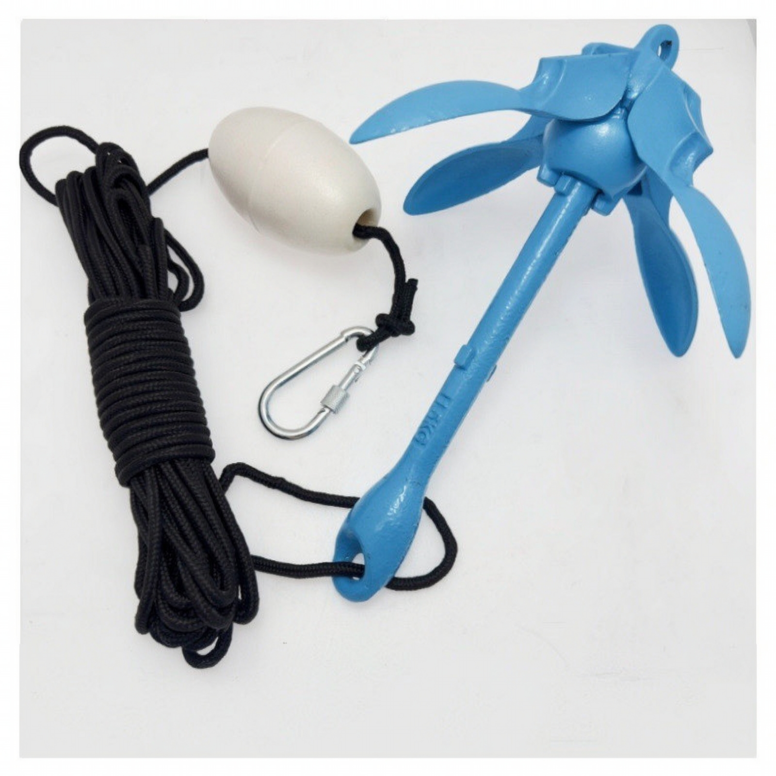 Folding Anchor Kit with Buoy a - Fishing Kayak Storage Bag avis et prix
