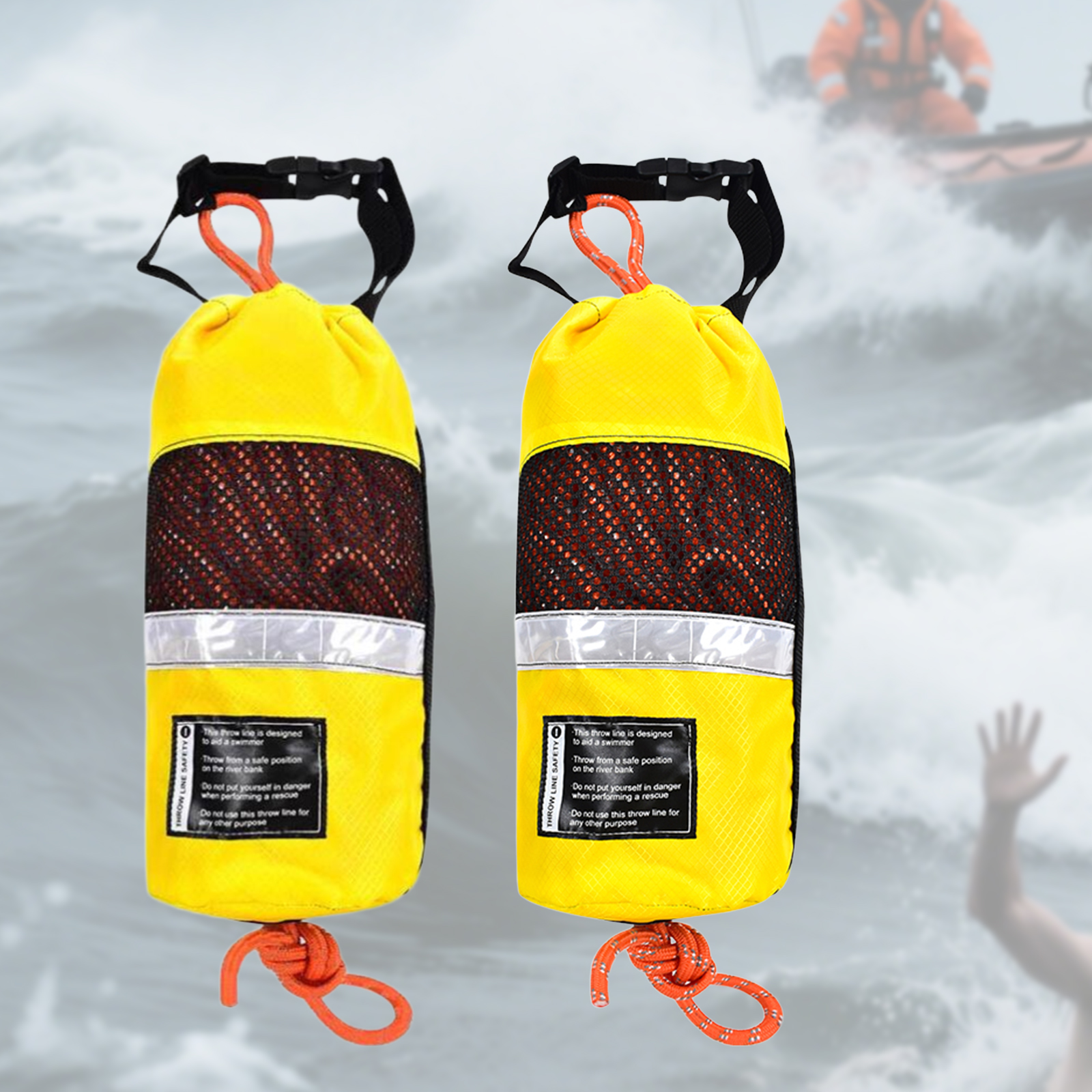 Throw Bag for Water Rescue Mar - Fishing Kayak Crate avis et prix
