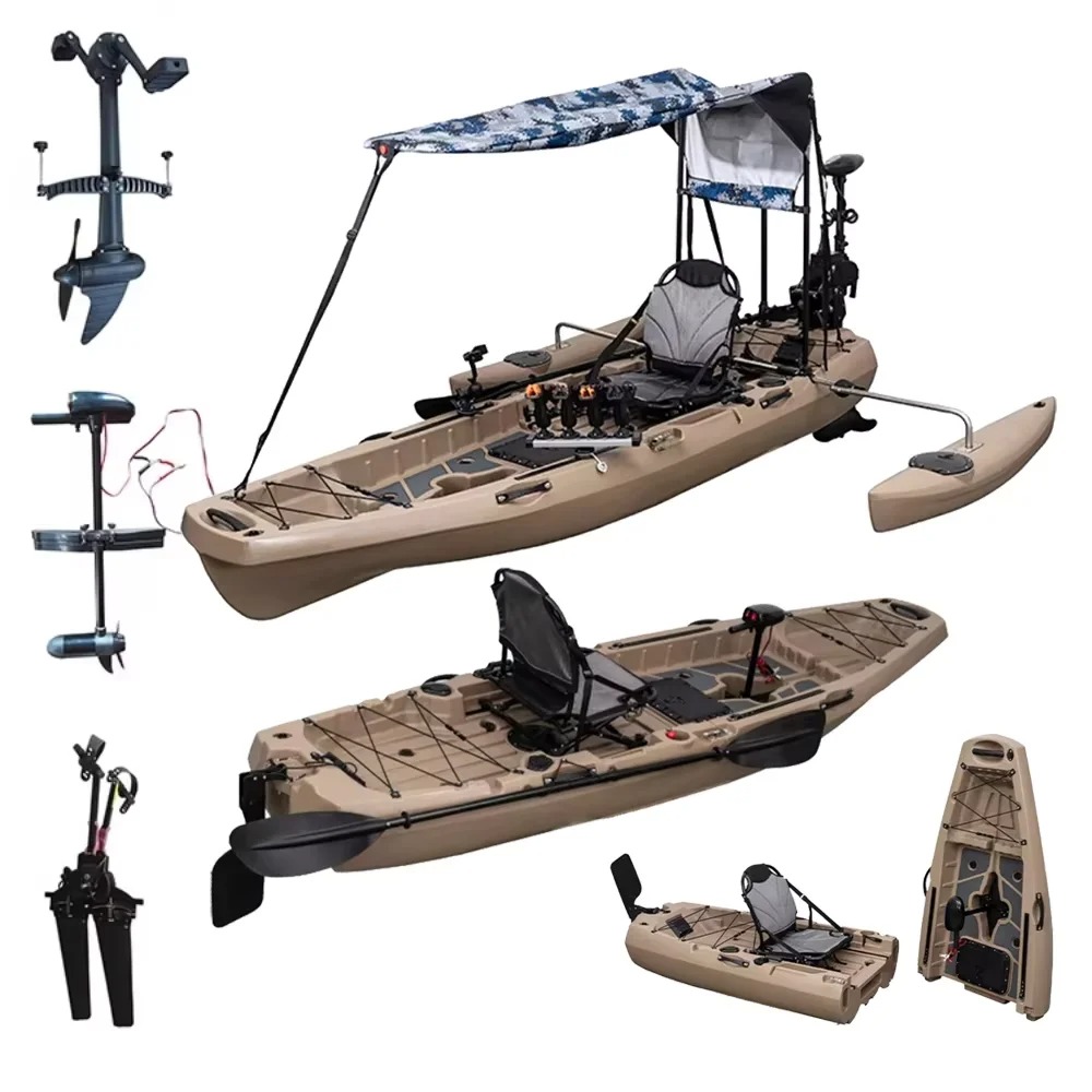 LLDPE Modular Kayak Canoe w/Pe - Fishing Kayak Pedal Drive avis et prix