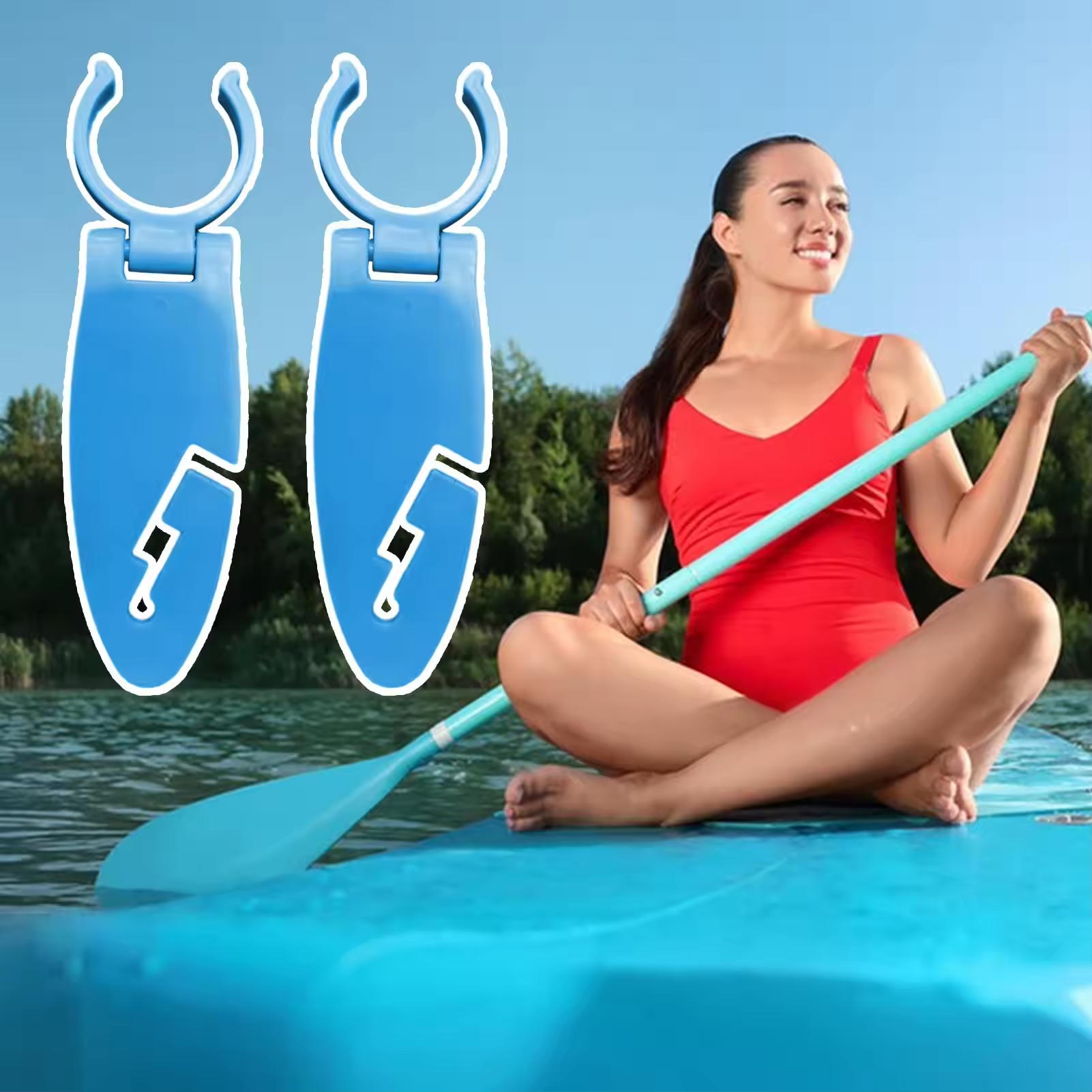 2pcs Stand Up Paddle Board Cli - Fishing Kayak Paddle avis et prix