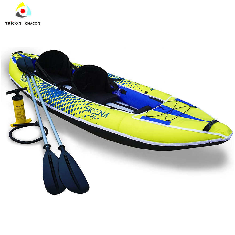 Adult Inflatable Fishing Canoe - Fishing Kayak Seat avis et prix