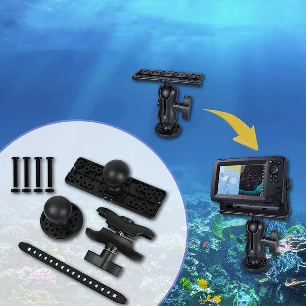 1Set 360 Degree Rotating Kayak - Fishing Kayak Fish Finder Mount avis et prix