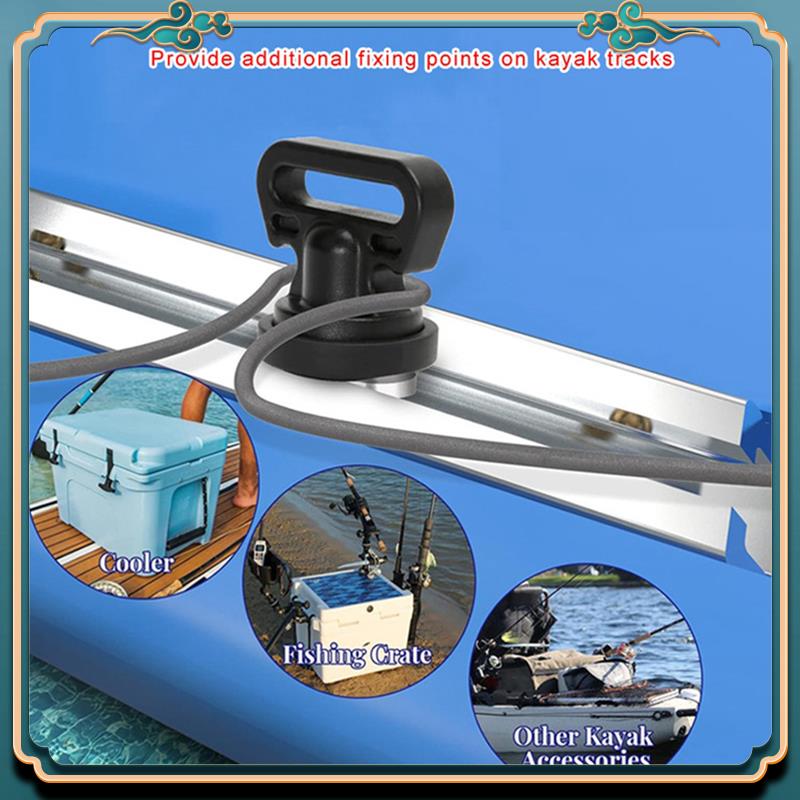 4PCS Marine Track Mount Vertic - Fishing Kayak Crate avis et prix