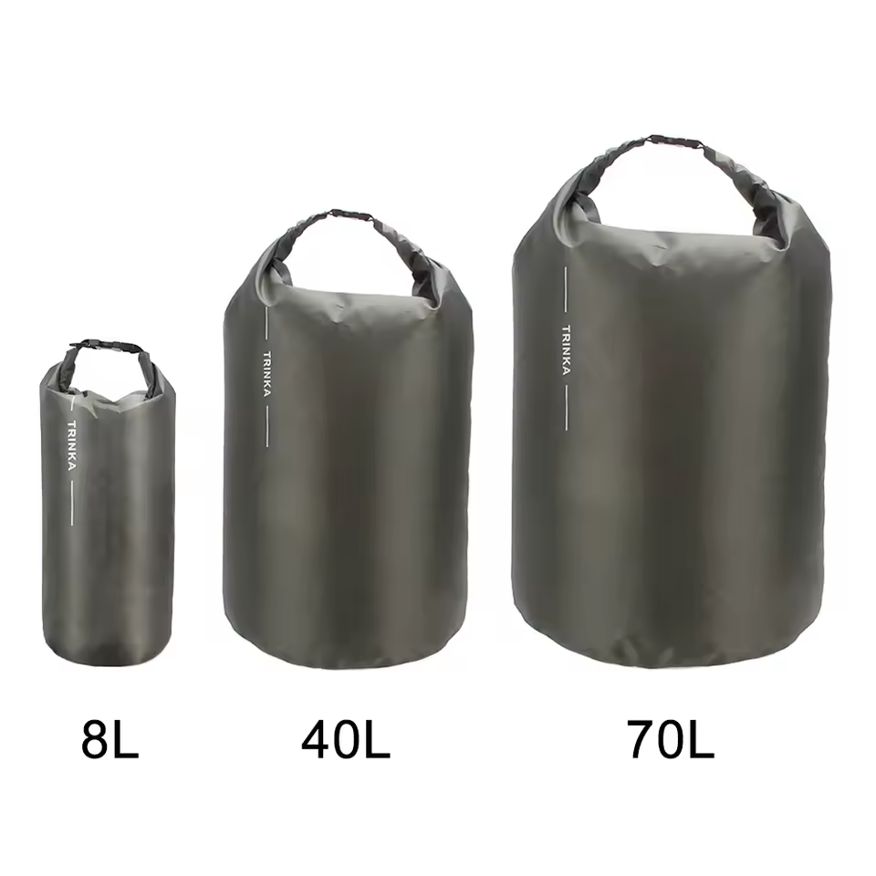 8L 40L 70L Roll‑Top Waterproof - Fishing Kayak Storage Bag avis et prix