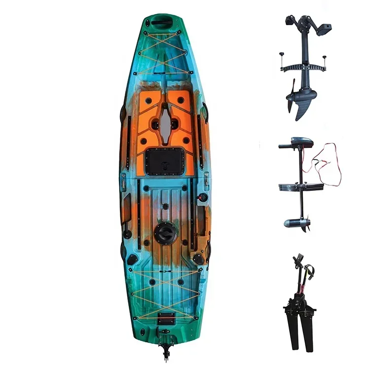 9.5ft 1 Person Folding Plastic - Fishing Kayak Pedal Drive avis et prix
