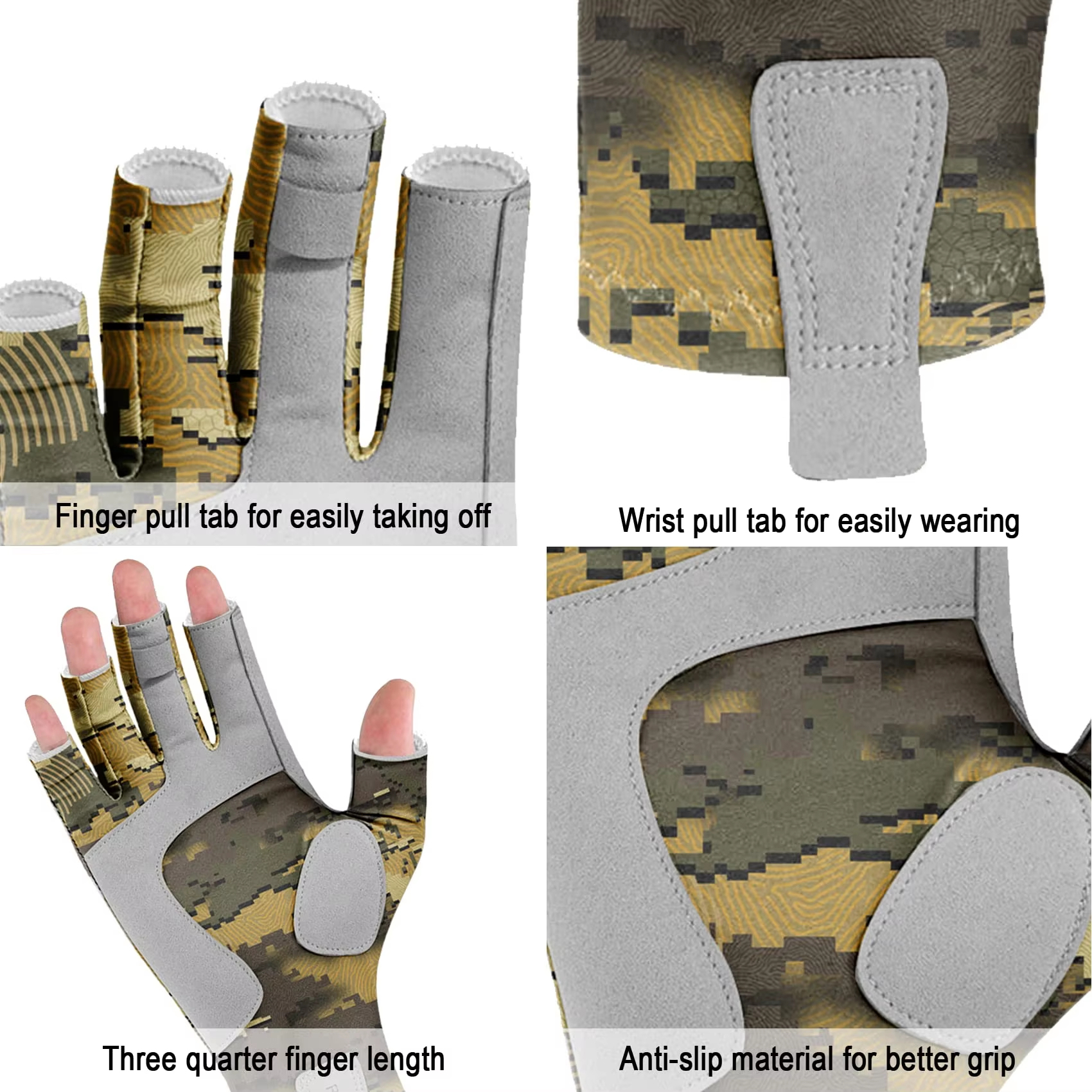 Aventik Fingerless Fishing Glo - Fishing Kayak Sit On Top avis et prix