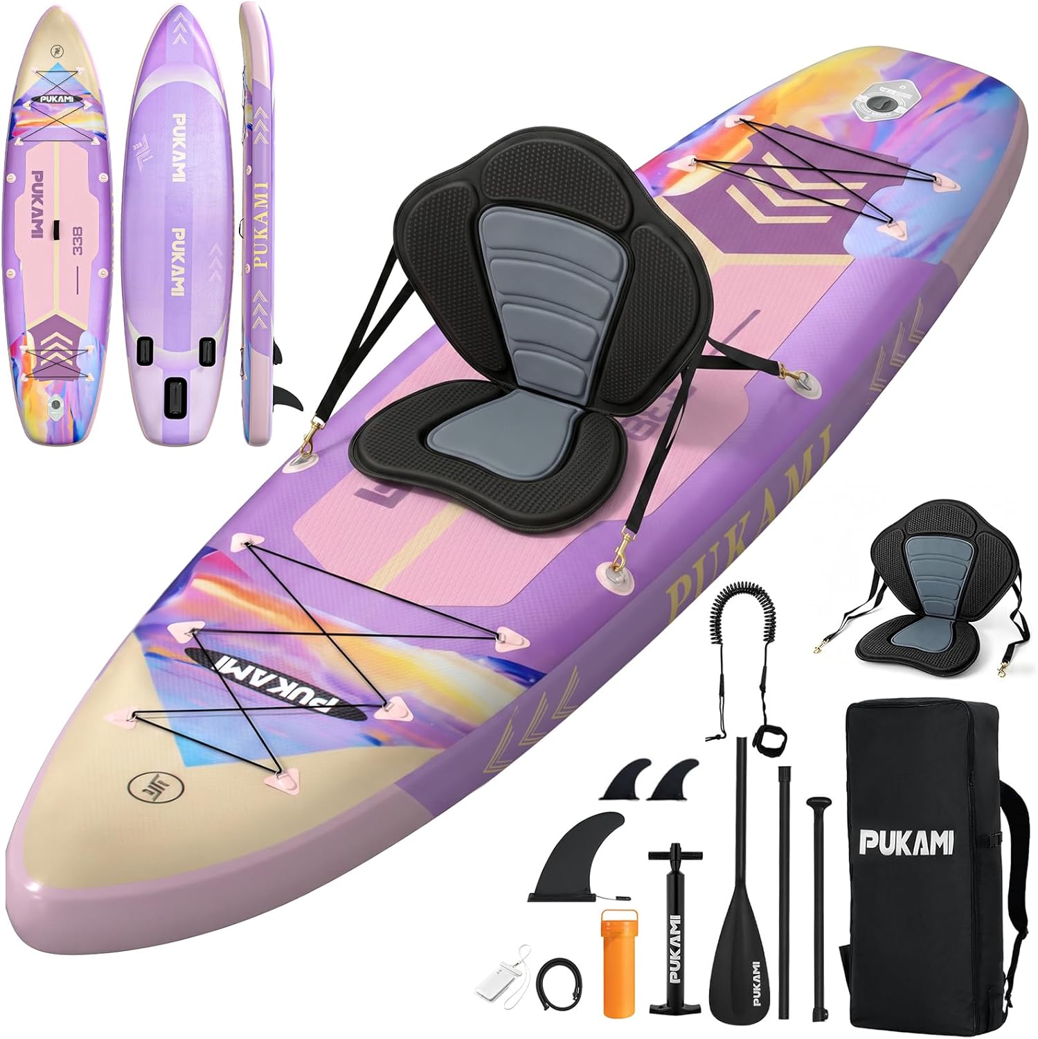 Extra Wide Inflatable Stand Up - Fishing Kayak Seat avis et prix