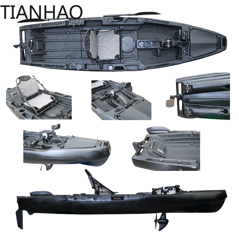 Rotary Kayak with Propeller Pe - Fishing Kayak Pedal Drive avis et prix
