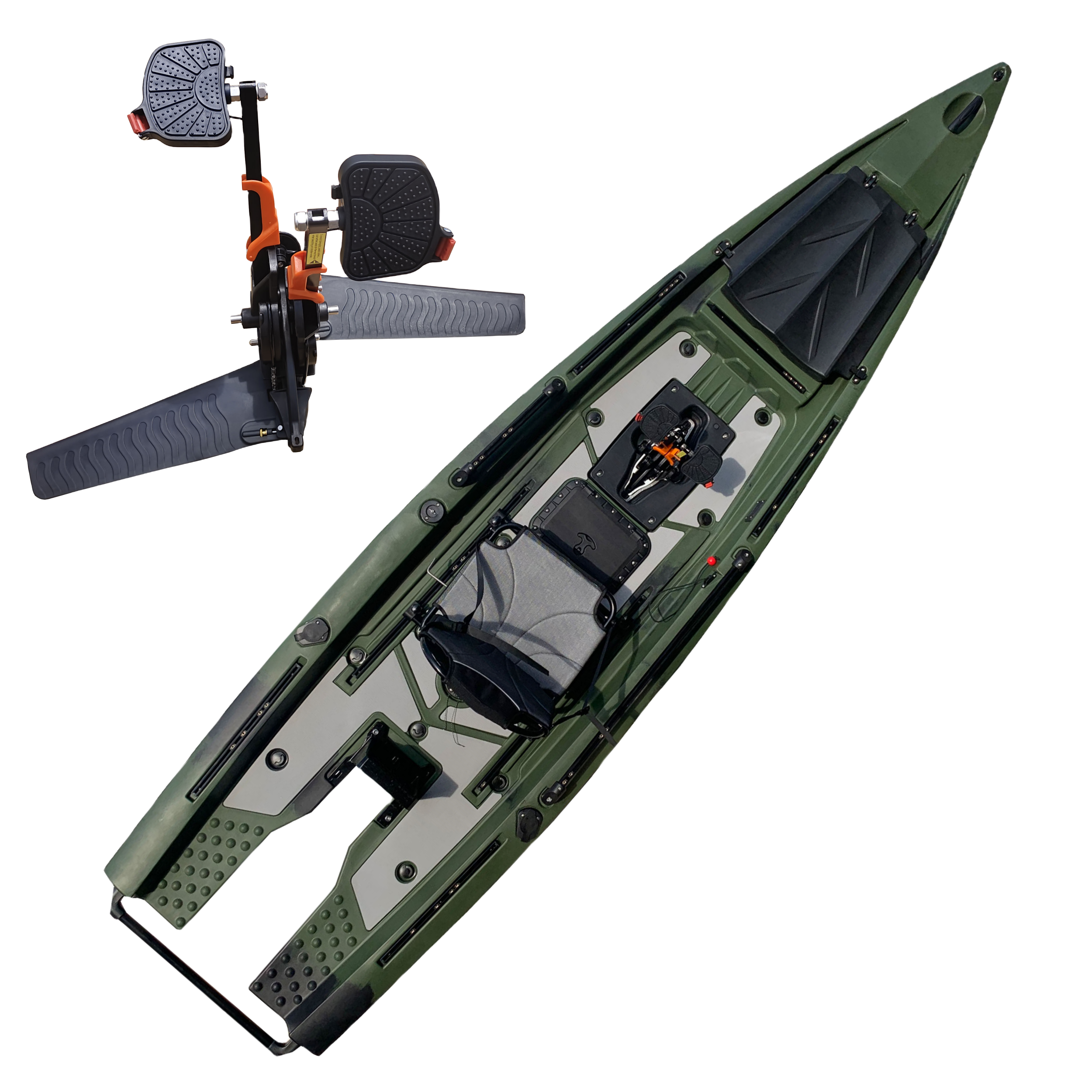 New Develop 4m Single Skiff Bo - Fishing Kayak Sit In avis et prix