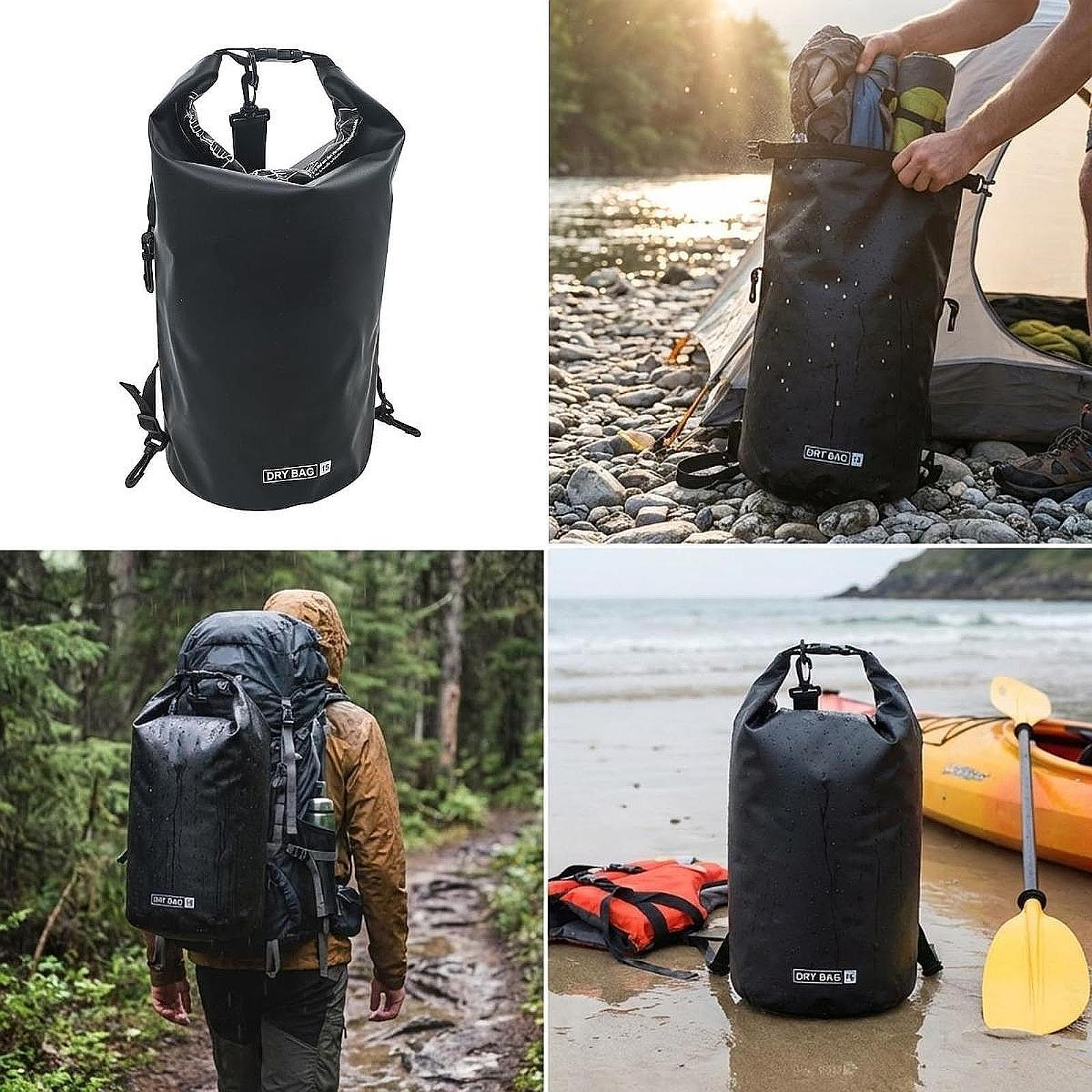 Waterproof Dry Bag Storage Adj - Fishing Kayak Storage Bag avis et prix